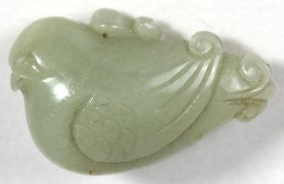 CHINE
OISEAU en jade céladon