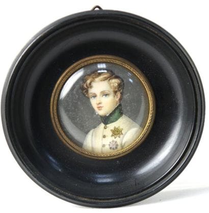 MINIATURE du Roi de Rome (reproduction)