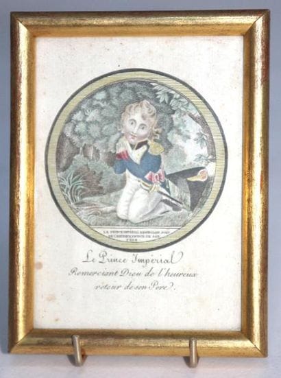 GRAVURE représentant le Prince Imperial