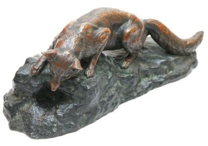 Isidore BONHEUR (1827-1901)
Renard guettant...