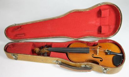 VIOLON DEMI dans sa boîte Longueur: 42 c...