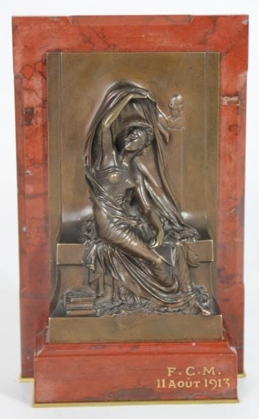 Antoine CHAPU (1833-1891)
La Pensée Bronze...