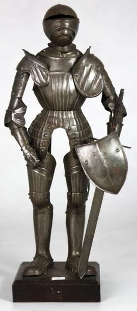 BELLE ARMURE à la Maximilien de style XVIè...