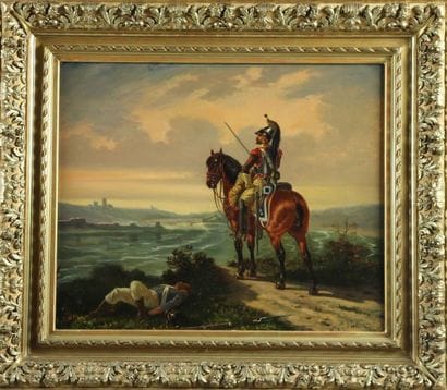 Louis PATERNOSTRE (1824-1879)
Cuirassier...