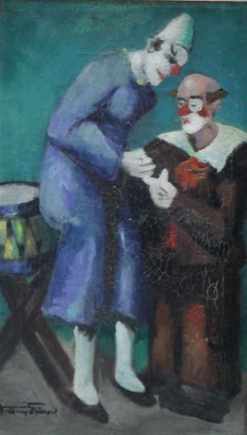 Andrey PREVOST (1890-1961)
Bob et Pip Huile...