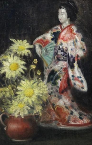 ECOLE FRANCAISE fin XIXeme SIECLE
Geisha...