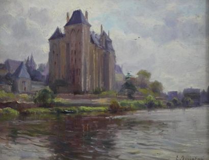 Edmond QUINTON (1892-1969)
Abbaye de Solesme...