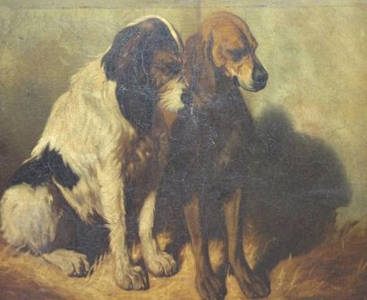 ECOLE FRANCAISE DU XIXème siècle
Couple de...