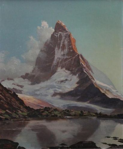 Marcel WIBAULT (1904-1998)
Effet du soir...