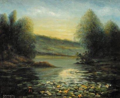 Georges Philibert Charles MARONIEZ (1865-1933)
Etang...