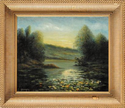 Georges Philibert Charles MARONIEZ (1865-1933)
Etang...