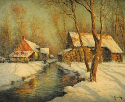 Georges Philibert Charles MARONIEZ (1865-1933)
Paysage...