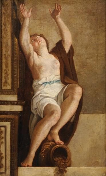 Ecole Italienne du 19ème siècle
Allégorie...