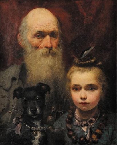 Gustave OUDRY (1840-?)
Portrait de famille...