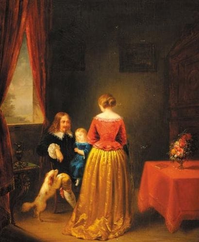 Jean-Auguste TESTE (c.1807-1886)
Scène de...