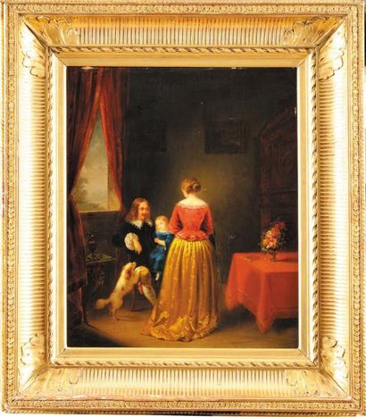 Jean-Auguste TESTE (c.1807-1886)
Scène de...