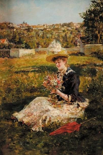 Eduardo Léon GARRIDO (1856-1949)
Elégante...