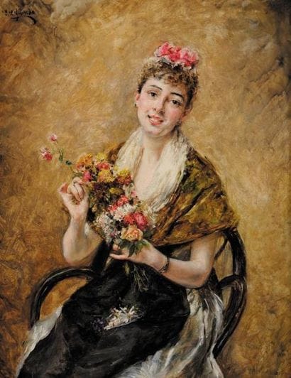 Eduardo Léon GARRIDO (1856-1949)
Elégante...