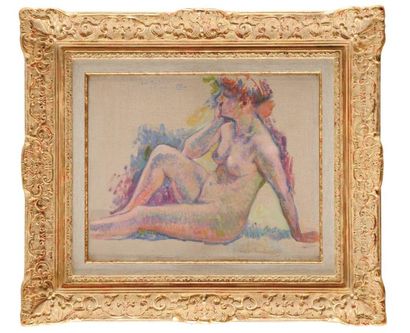 Théodore VAN RYSSELBERGHE (1862-1926)
Baigneuse...