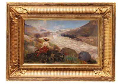 A. de BERUETTE (XIXème siècle)
Le repos en...