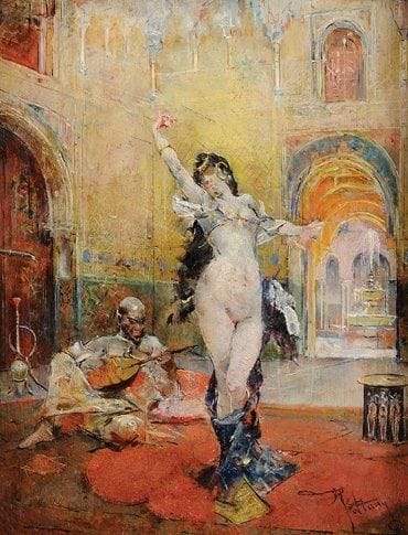 Mariano FORTUNY Y MARSAL (1838-1874)
La danseuse...