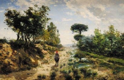 José MASRIERA Y MANOVENS (1841-1912)
Berger...