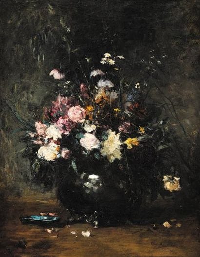 LOUIS APPIAN (1862-1896)
Bouquet de fleurs...