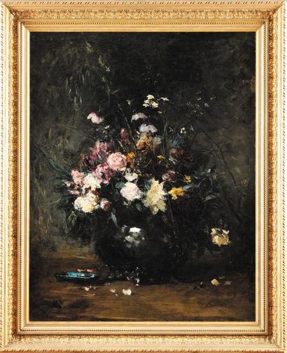 LOUIS APPIAN (1862-1896)
Bouquet de fleurs...