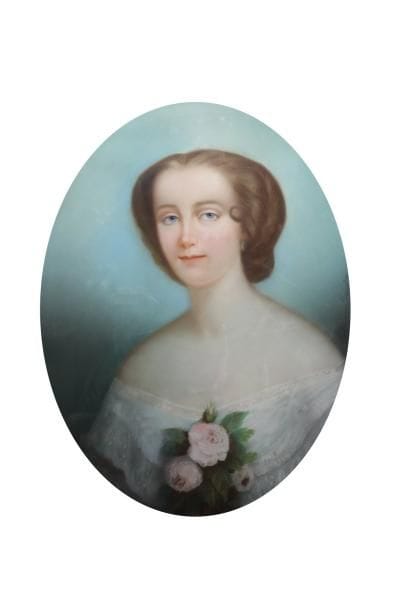 E. de BAYALOS (XIXème siècle)
Portrait de...