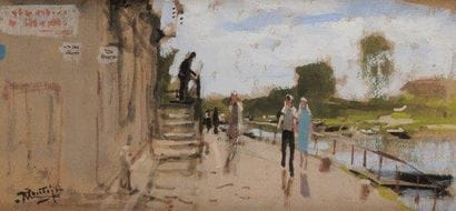 Pierre Eugène MONTEZIN (1874-1946)
La Bosse,...