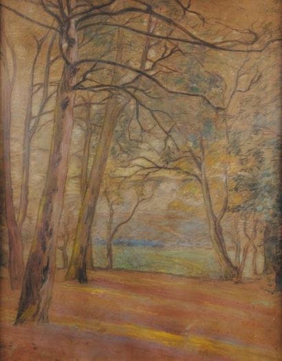 Emmanuel de la VILLÉON (1858-1944)
Sous-bois...
