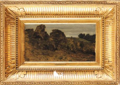 Henri Joseph HARPIGNIÈS (1819-1916)
Sous-bois...