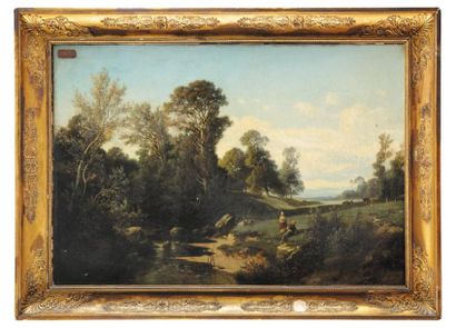 Henri Jean LEFORTIER (1819-1886)
Couple en...