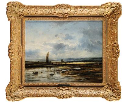 Léon Victor DUPRE (1816-1879)
L'abreuvoir...