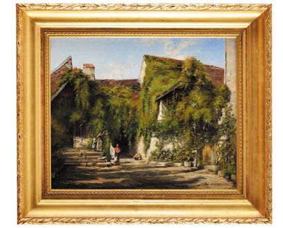 François Camille MARQUISET (1835-1883)
Scène...