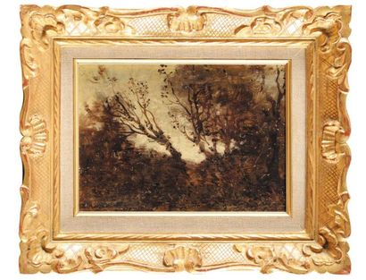 Henri Joseph HARPIGNIÈS (1819-1916)
Paysage...