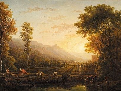 Victor de GRAILLY (1804-1889)
Le repos du...