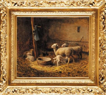 Jules Louis RAME (1855-1927)
La Bergerie...