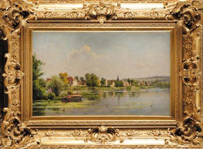 Adrien Jacques SAUZAY (1841-1928)
Bord de...