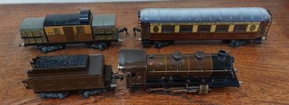 JEP - Coffret FLÈCHE D’OR comprenant locomotive...