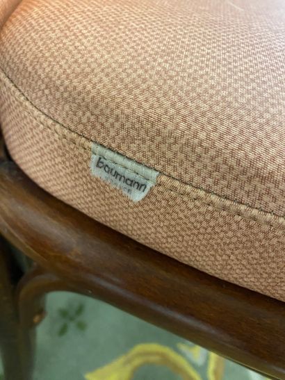 BAUMANN

Pair of Baumann armchairs model...