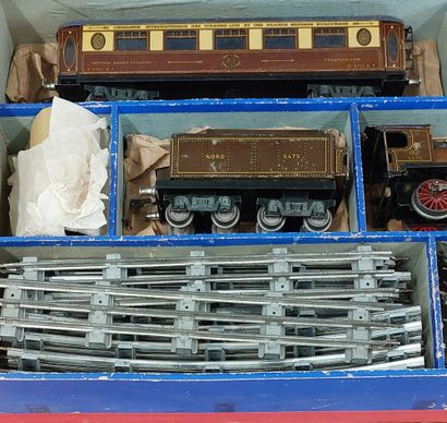 JEP - Coffret FLÈCHE D’OR comprenant locomotive...