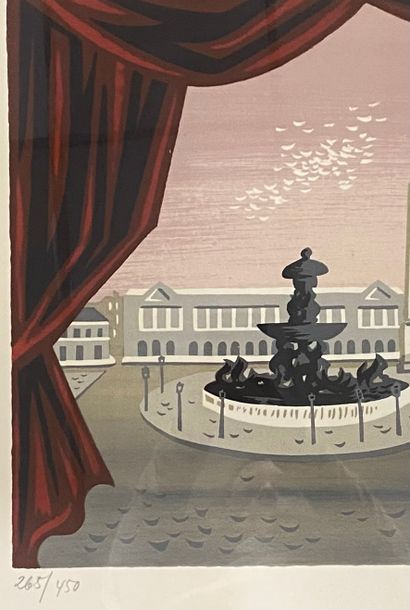 Jean PICART LE DOUX (1902-1982) 

Place de...