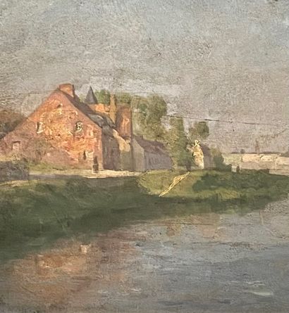 Félix PLANQUETTE (1873-1964) 

Antoing

Oil...