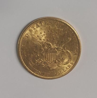 PIECE OR 20 DOLLARS LIBERTY

1896 

Poids...