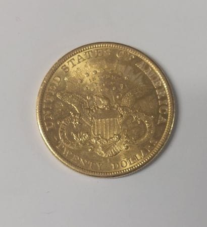 PIECE OR 20 DOLLARS LIBERTY

1896 

Poids...