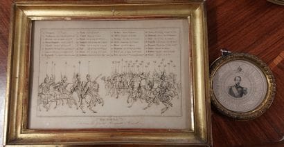 FAC SIMILE of the review of General Bonaparte...