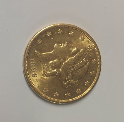 PIECE OR 20 DOLLARS LIBERTY

1896 

Poids...