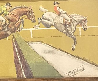 Albert FEUILLASTRE (XIX-XX) 

Horse racing...
