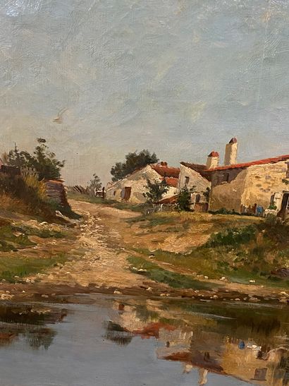 Peter Alfred GROSS (1849-1914)

Farmhouse...